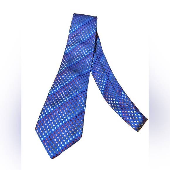 GEOFFREY Beene Dotted Tie - Picture 1 of 5